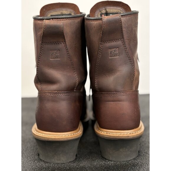 Carolina Steel Toe Leather Work Metguard Logger Boot Waterproof Mens 9.5D CA7821 - Picture 8 of 16